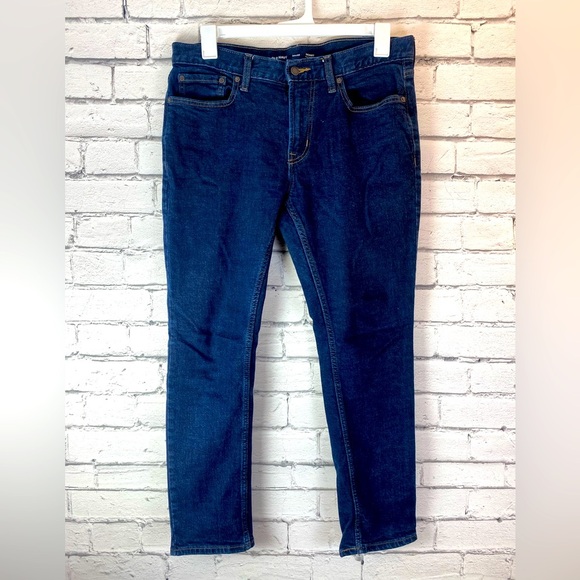 Old Navy Skinny Jeans with Flex Dark Wash size 34x30 - Picture 1 of 7